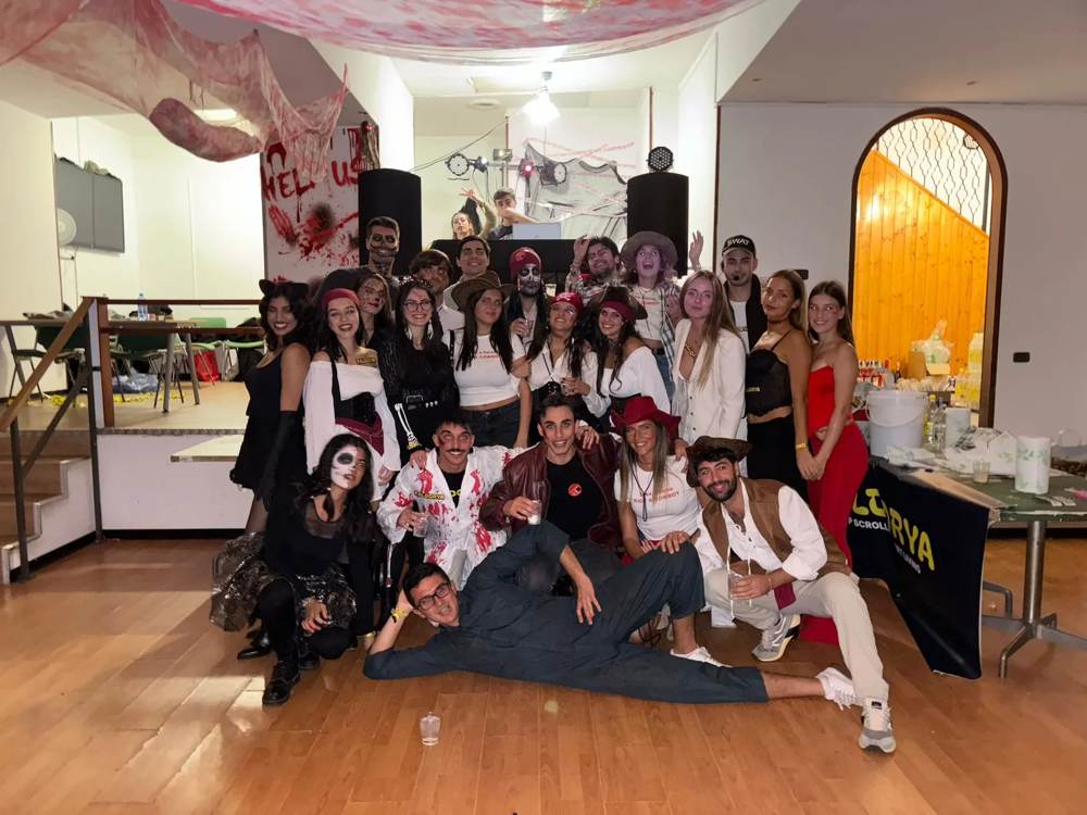 Il team Baldorya alla serata di Halloween